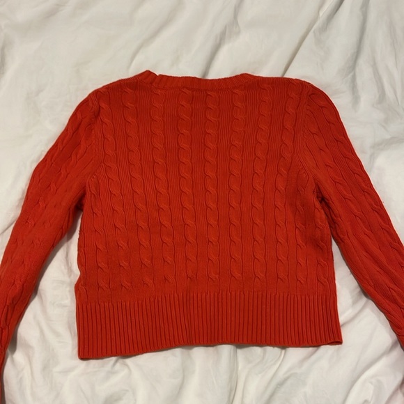 Topshop Cropped Cable Knit Sweater - Picture 3 of 4